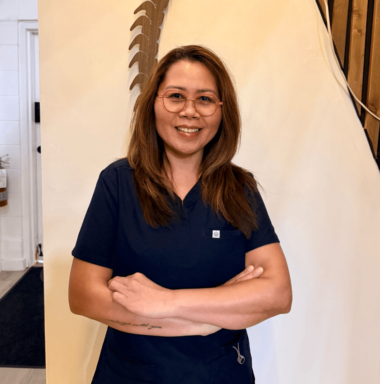 Calm, modern clinic interior